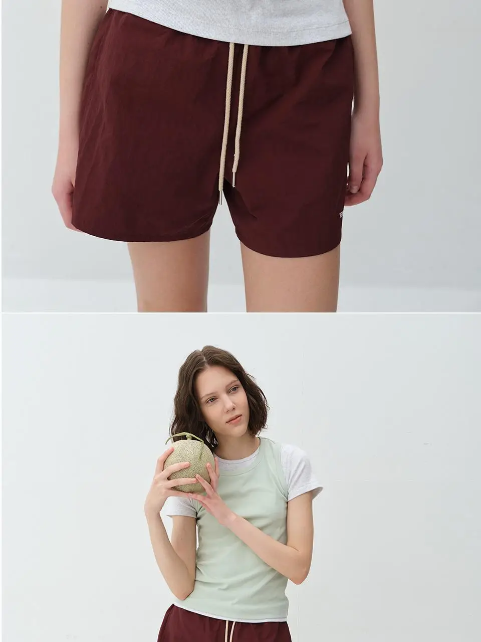 [모음전] BASIC RIBBED T-SHIRTS - 5color 상세페이지 13